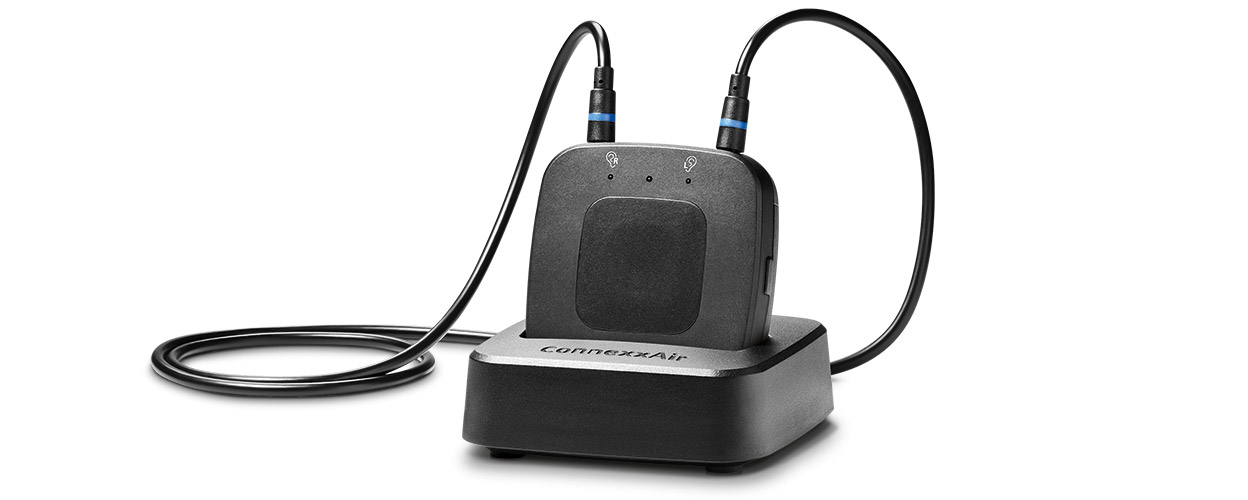 ConnexxAir适合部分助听器机型，是新的编程设备， 可通过Connexx 软件编程 。